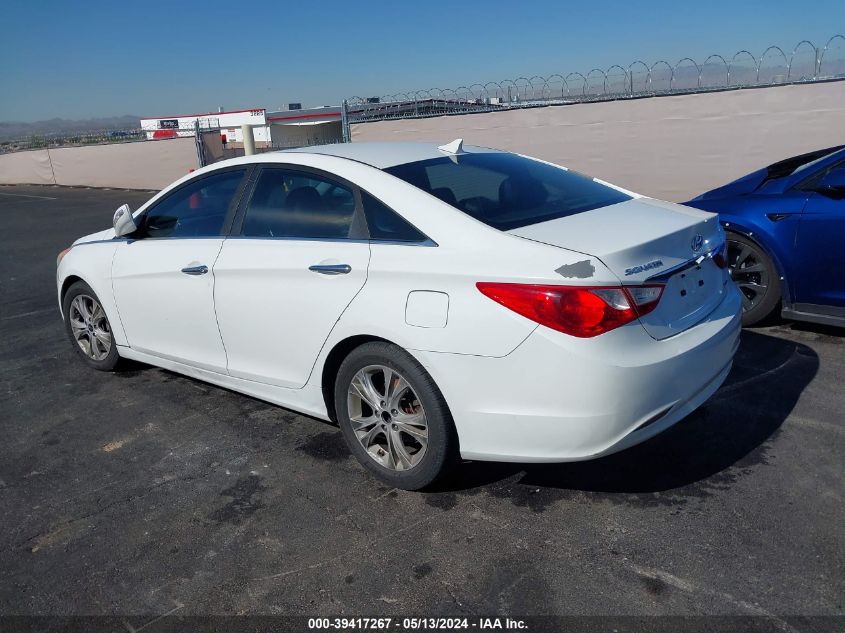 2011 Hyundai Sonata Limited VIN: 5NPEC4AC6BH106195 Lot: 39417267