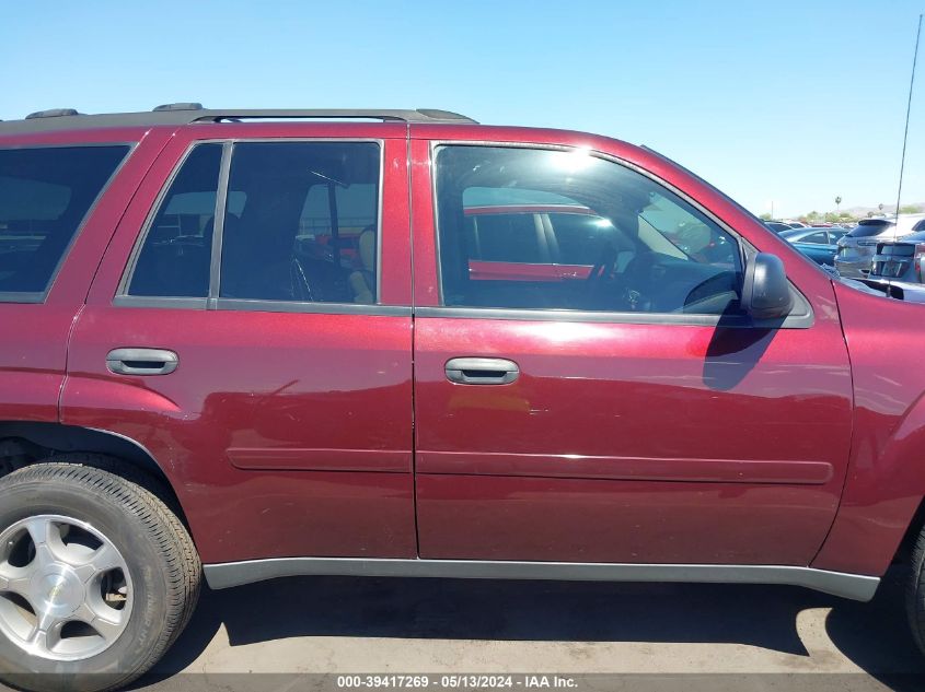 2007 Chevrolet Trailblazer Ls VIN: 1GNDS13S472246408 Lot: 39417269