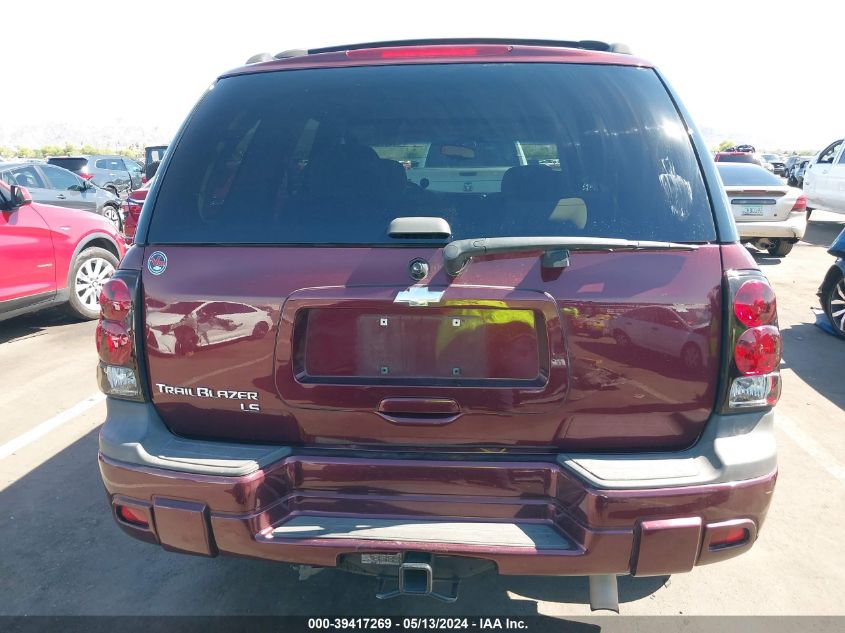 2007 Chevrolet Trailblazer Ls VIN: 1GNDS13S472246408 Lot: 39417269