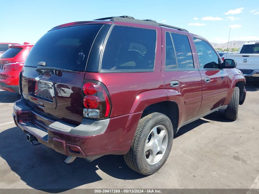 2007 Chevrolet Trailblazer Ls VIN: 1GNDS13S472246408 Lot: 39417269