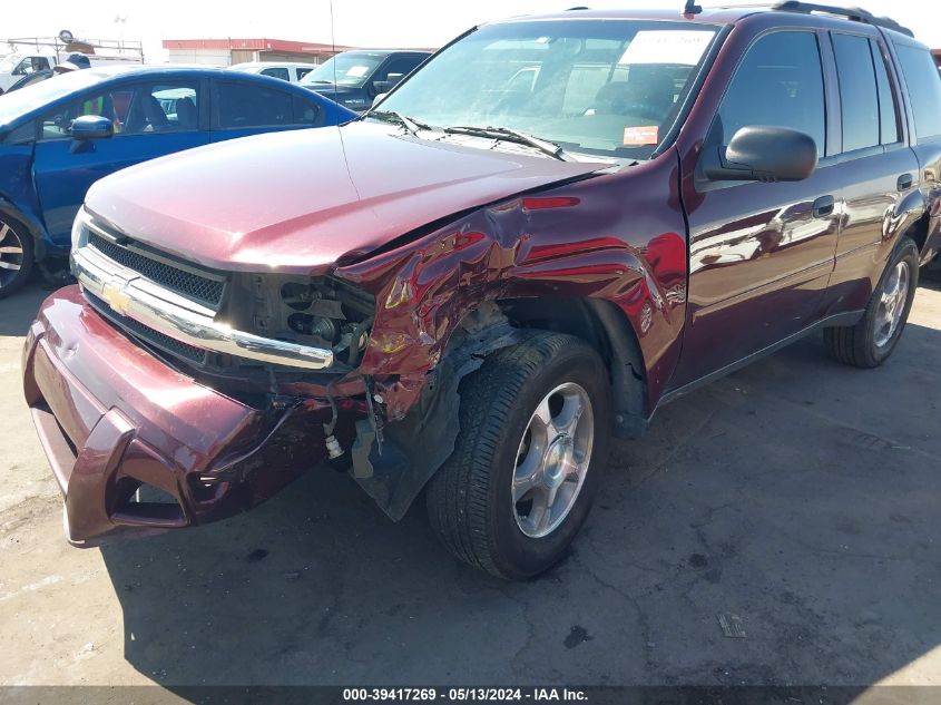2007 Chevrolet Trailblazer Ls VIN: 1GNDS13S472246408 Lot: 39417269