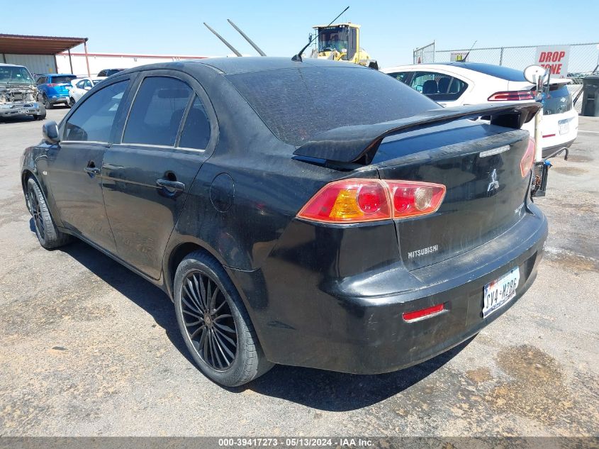 2008 Mitsubishi Lancer De/Es VIN: JA3AU26U38U035990 Lot: 39417273