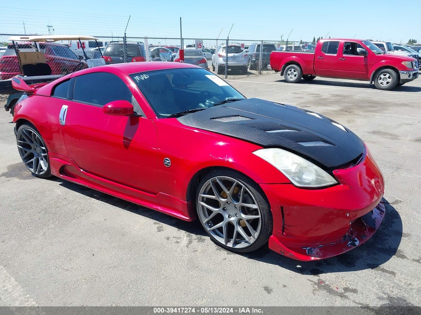 2006 Nissan 350Z Touring VIN: JN1AZ34D86M302858 Lot: 39417274