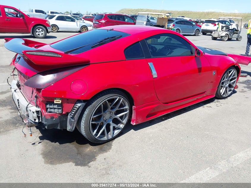 2006 Nissan 350Z Touring VIN: JN1AZ34D86M302858 Lot: 39417274