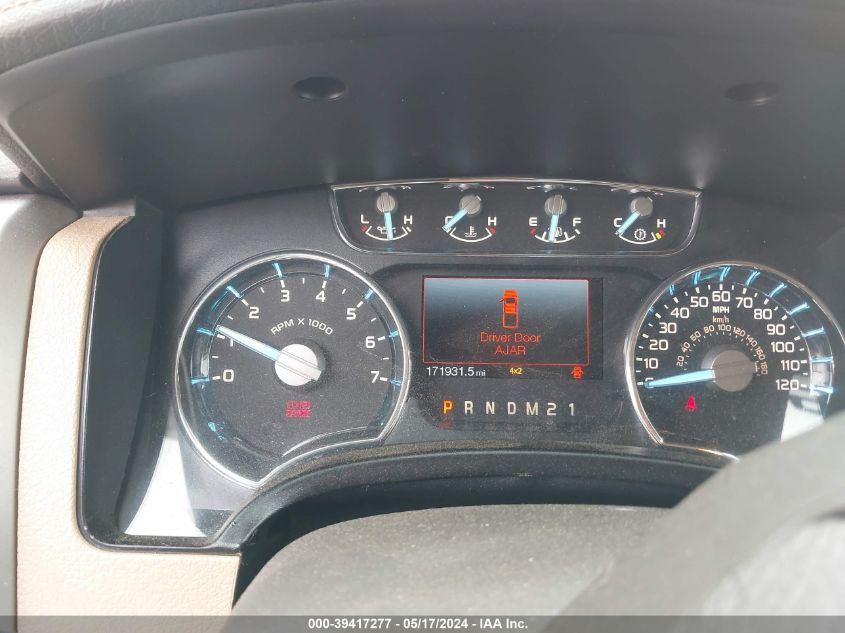 2012 Ford F-150 Lariat VIN: 1FTFW1ET9CFB09592 Lot: 39417277