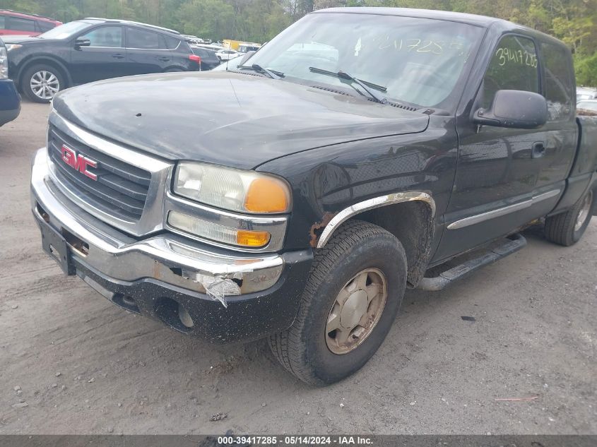 2004 GMC Sierra 1500 Sle VIN: 2GTEK19T541302512 Lot: 39417285