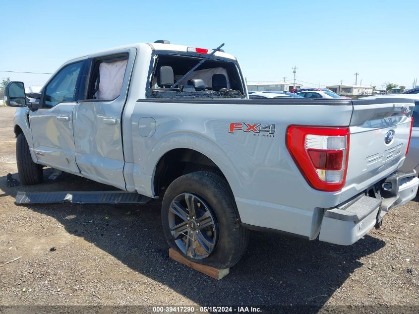 2023 Ford F-150 Lariat VIN: 1FTFW1ED8PFB76604 Lot: 39417290