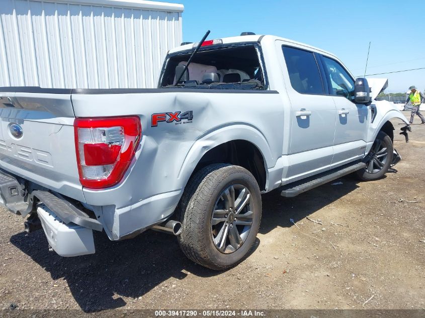 2023 Ford F-150 Lariat VIN: 1FTFW1ED8PFB76604 Lot: 39417290