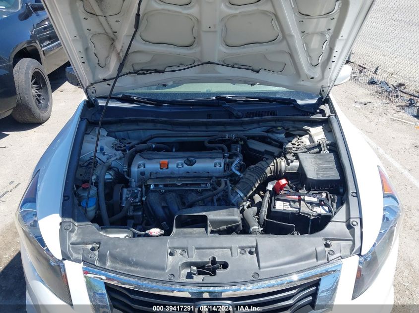 2010 Honda Accord 2.4 Ex-L VIN: 1HGCP2F89AA037143 Lot: 39417291