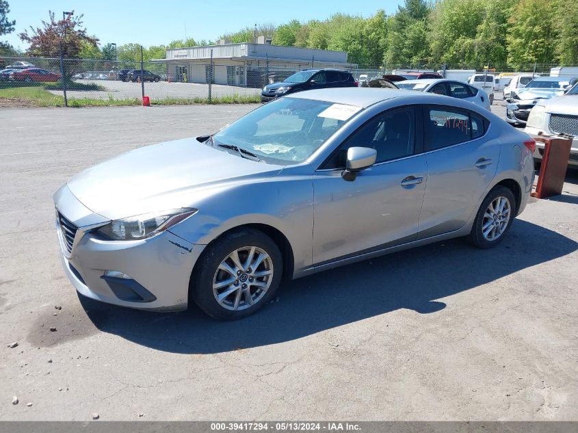 2014 Mazda Mazda3 I Touring VIN: JM1BM1V75E1108320 Lot: 39417294