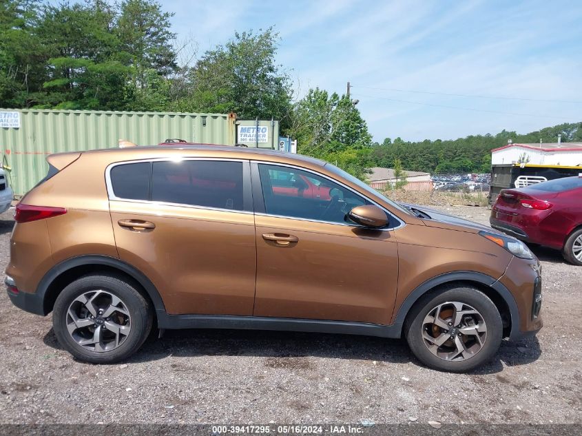 2020 Kia Sportage Lx VIN: KNDPM3AC2L7804549 Lot: 39417295