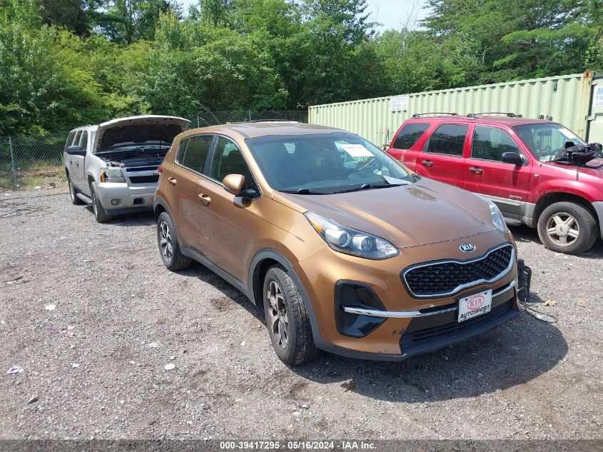 2020 Kia Sportage Lx VIN: KNDPM3AC2L7804549 Lot: 39417295