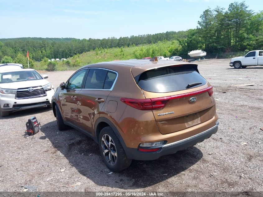 2020 Kia Sportage Lx VIN: KNDPM3AC2L7804549 Lot: 39417295