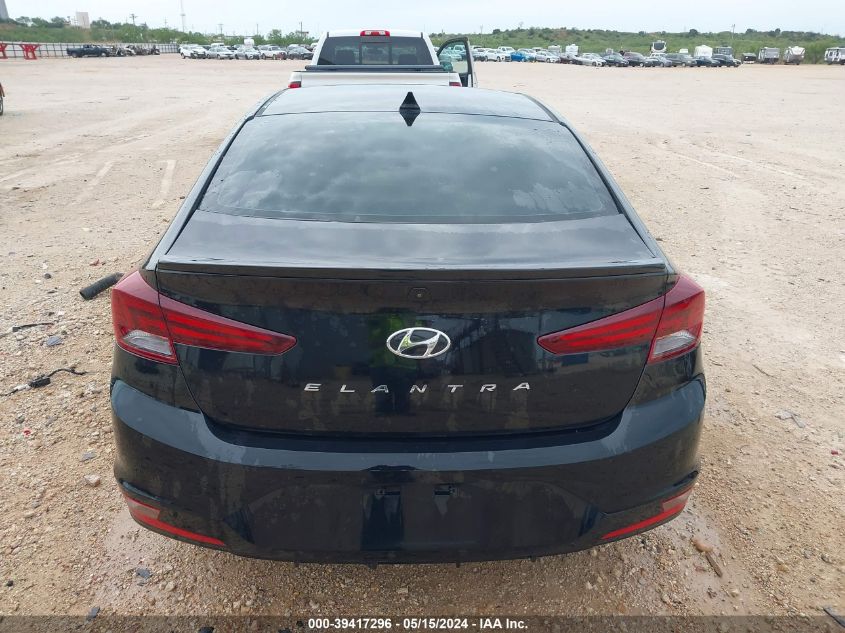 2019 Hyundai Elantra Sel VIN: 5NPD84LF2KH415148 Lot: 39417296