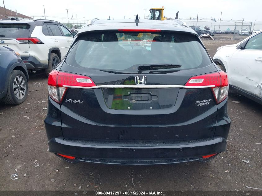 2019 Honda Hr-V Sport VIN: 3CZRU6H12KG727807 Lot: 39417297