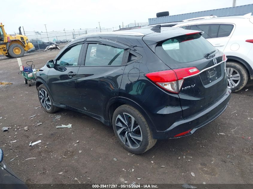 VIN 3CZRU6H12KG727807 2019 HONDA HR-V no.3