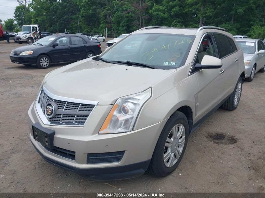 2010 Cadillac Srx Luxury Collection VIN: 3GYFNAEY2AF645625 Lot: 39417298