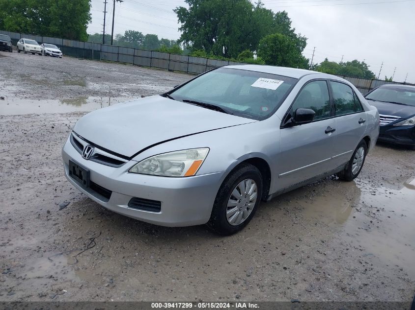 2006 Honda Accord 2.4 Vp VIN: 1HGCM55166A051684 Lot: 39417299