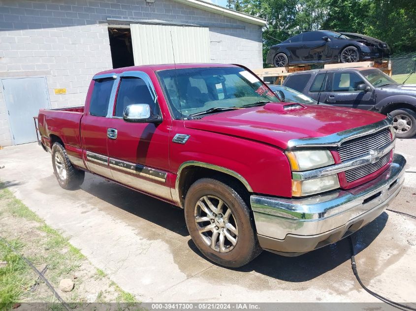 2005 Chevrolet Silverado 1500 Ls VIN: 2GCEC19V551172540 Lot: 39417300