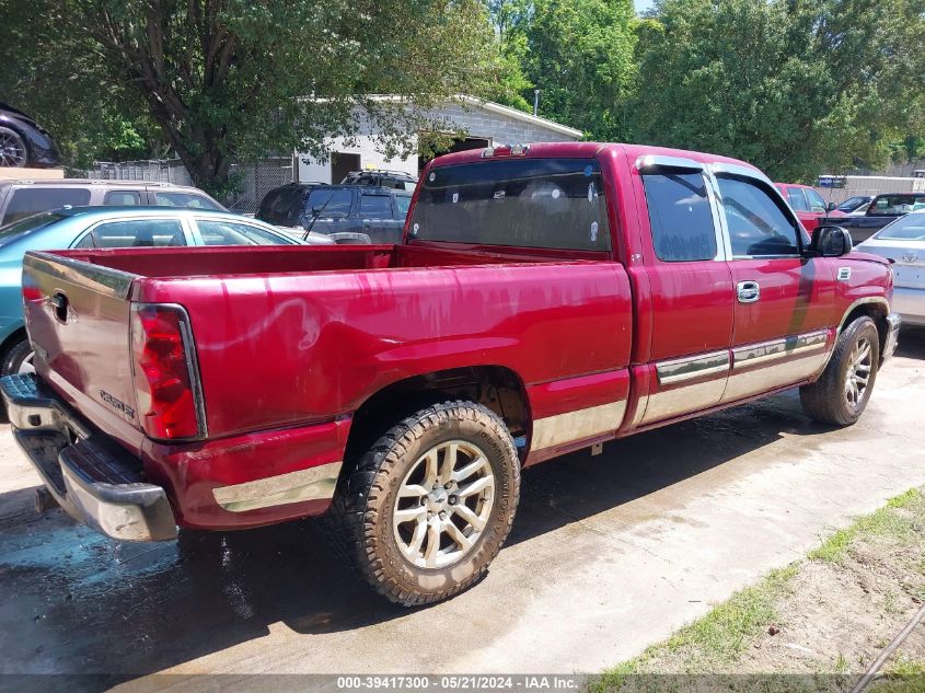 2005 Chevrolet Silverado 1500 Ls VIN: 2GCEC19V551172540 Lot: 39417300