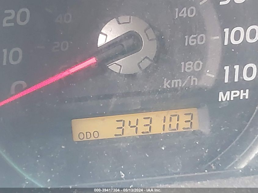 2003 Toyota 4Runner Limited V8 VIN: JTEBT17R630017878 Lot: 39417304