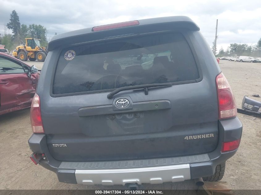 2003 Toyota 4Runner Limited V8 VIN: JTEBT17R630017878 Lot: 39417304