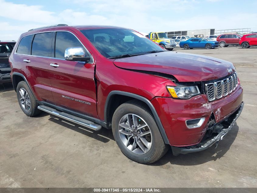 2022 Jeep Grand Cherokee Wk Limited 4X2 VIN: 1C4RJEBG4NC127920 Lot: 39417345