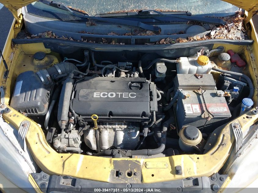 2011 Chevrolet Aveo 1Lt VIN: KL1TD6DE6BB156522 Lot: 39417351