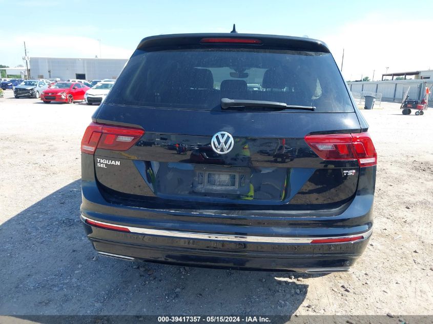 2018 VOLKSWAGEN TIGUAN 2.0T SEL PREMIUM - 3VV5B7AX3JM133131