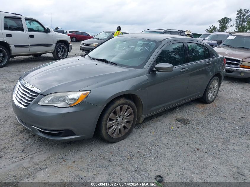 2012 Chrysler 200 Lx VIN: 1C3CCBAB7CN319312 Lot: 39417372