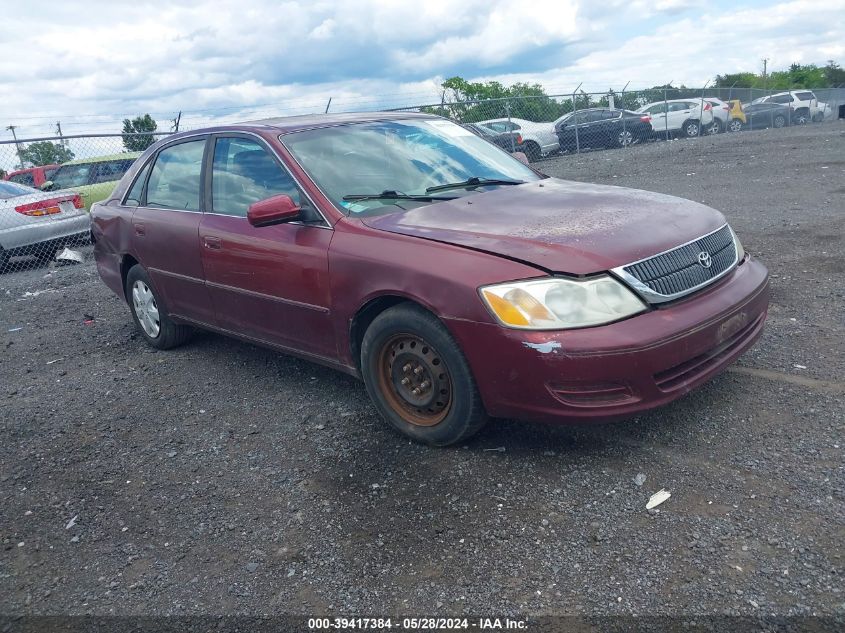 2001 Toyota Avalon Xl VIN: 4T1BF28B61U188621 Lot: 39417384