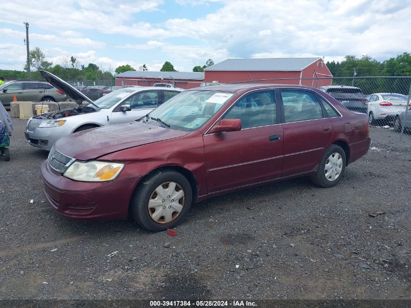 2001 Toyota Avalon Xl VIN: 4T1BF28B61U188621 Lot: 39417384