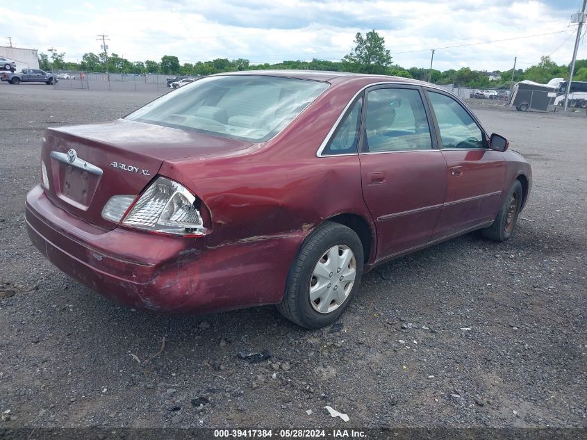 2001 Toyota Avalon Xl VIN: 4T1BF28B61U188621 Lot: 39417384