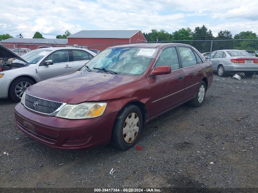 2001 Toyota Avalon Xl VIN: 4T1BF28B61U188621 Lot: 39417384