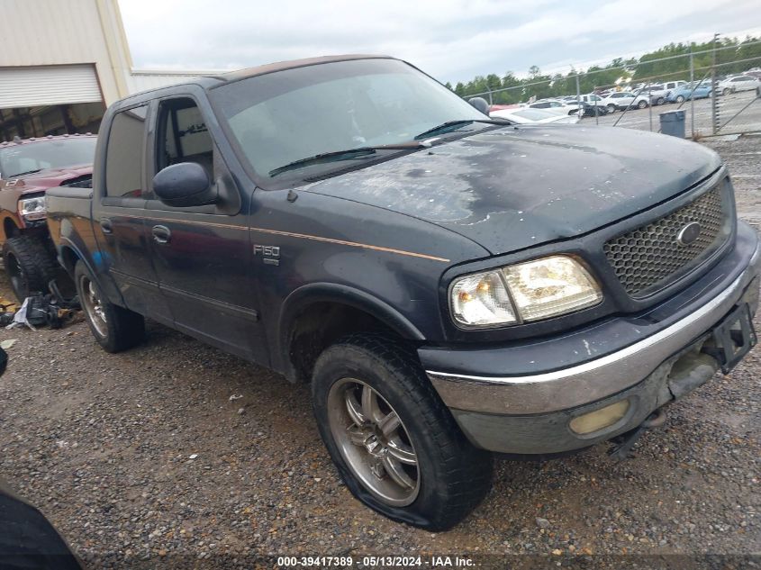 2001 Ford F-150 King Ranch Edition/Lariat/Xlt VIN: 1FTRW08L91KE16476 Lot: 39417389