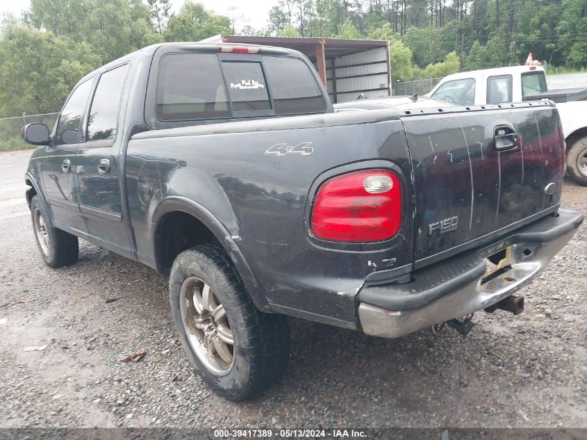 2001 Ford F-150 King Ranch Edition/Lariat/Xlt VIN: 1FTRW08L91KE16476 Lot: 39417389