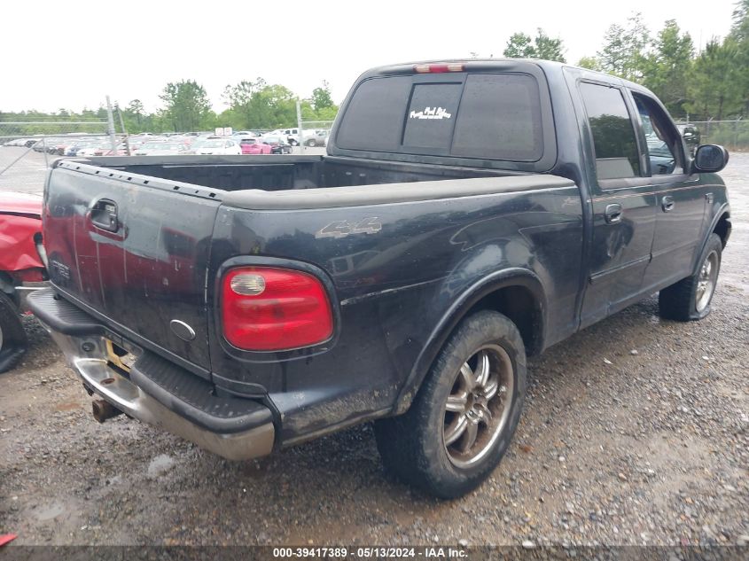 2001 Ford F-150 King Ranch Edition/Lariat/Xlt VIN: 1FTRW08L91KE16476 Lot: 39417389