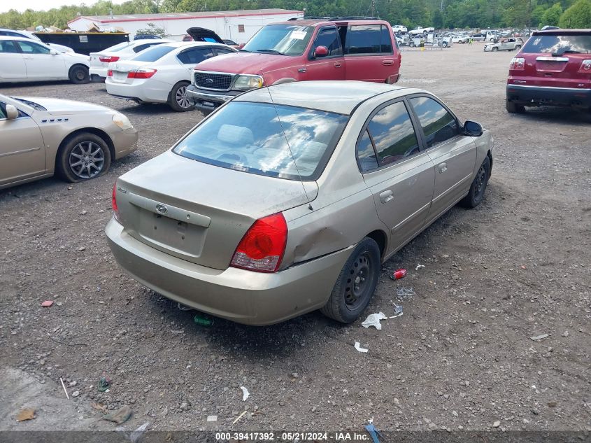 2006 Hyundai Elantra Gls/Limited VIN: KMHDN46D06U244863 Lot: 39417392