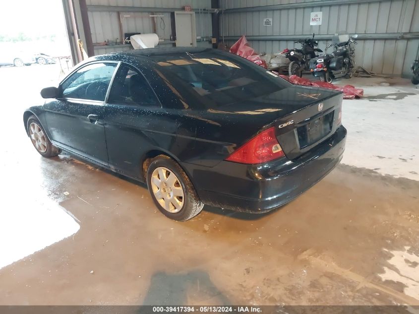 2001 Honda Civic Ex VIN: 1HGEM22951L013197 Lot: 39417394