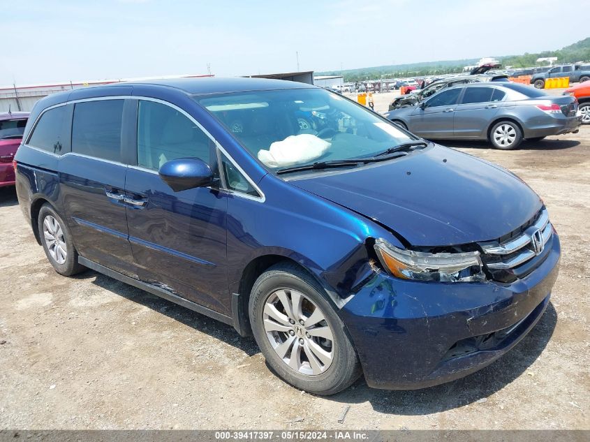 2014 Honda Odyssey Ex VIN: 5FNRL5H49EB042386 Lot: 39417397