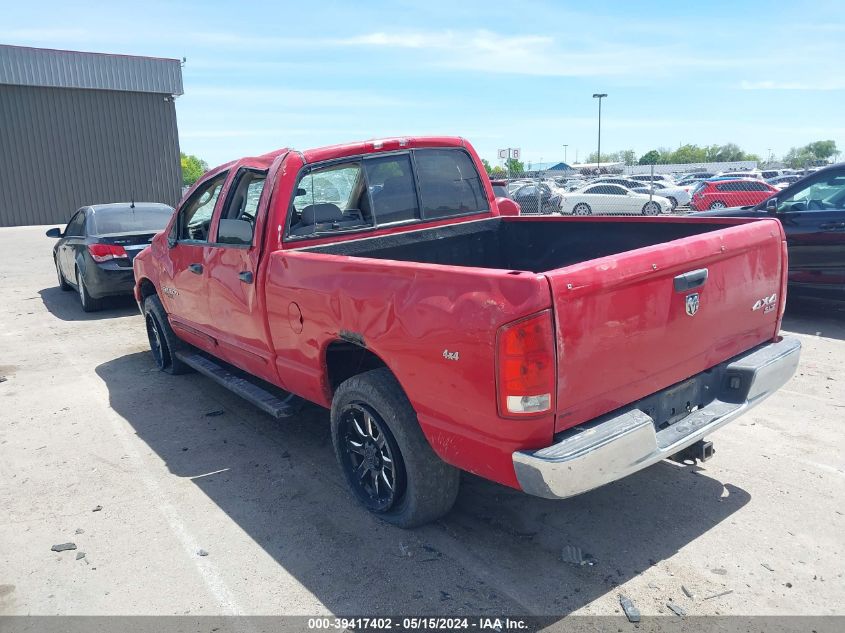 2006 Dodge Ram 1500 Slt/Trx4 Off Road/Sport VIN: 1D7HU18286S697598 Lot: 39417402