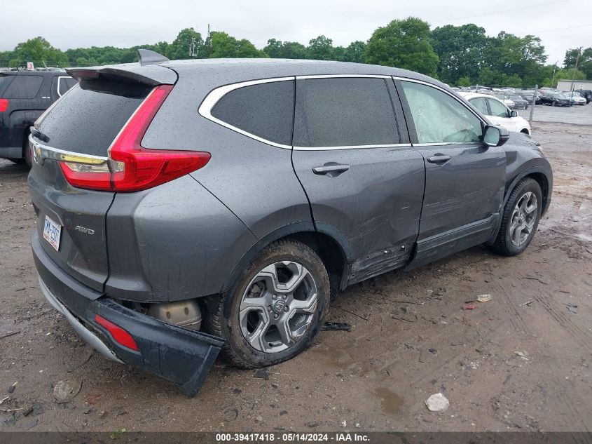 2017 Honda Cr-V Ex-L/Ex-L Navi VIN: 2HKRW2H87HH632228 Lot: 39417418