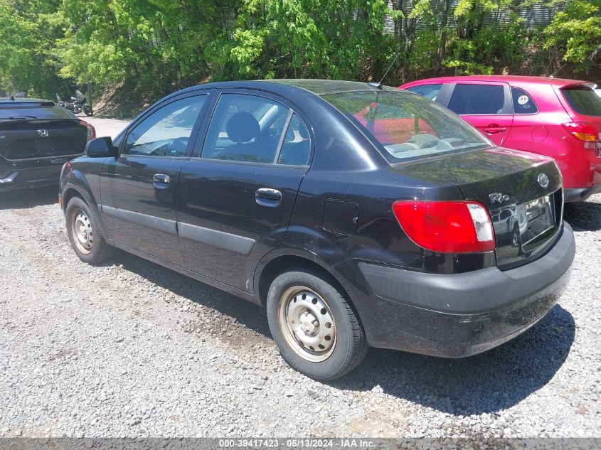 2009 Kia Rio Lx/Sx VIN: KNADE223496445502 Lot: 39417423