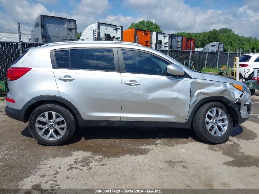 2016 Kia Sportage Lx VIN: KNDPB3AC5G7797480 Lot: 39417429