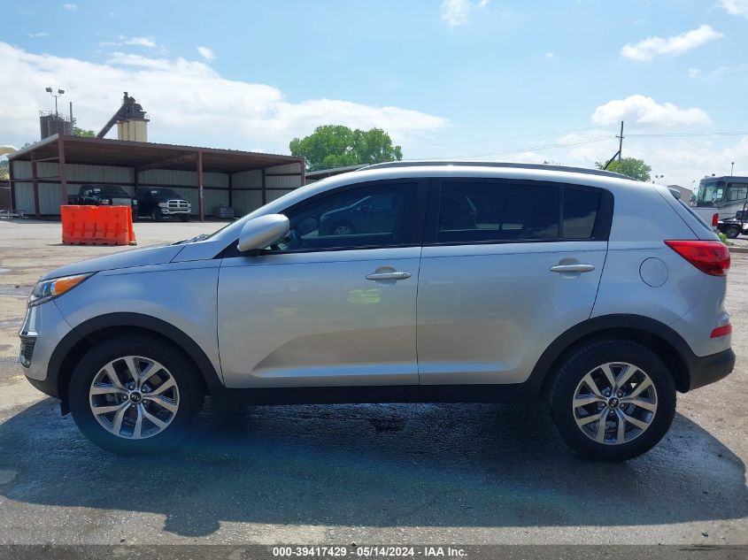 2016 Kia Sportage Lx VIN: KNDPB3AC5G7797480 Lot: 39417429