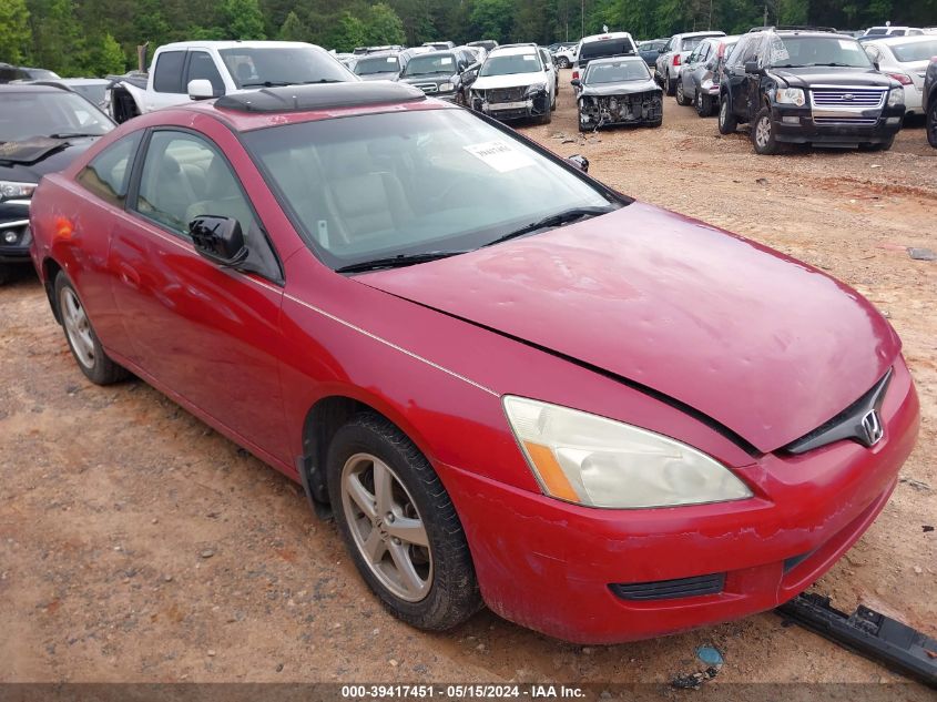 2003 Honda Accord 2.4 Ex VIN: 1HGCM71633A027951 Lot: 39417451