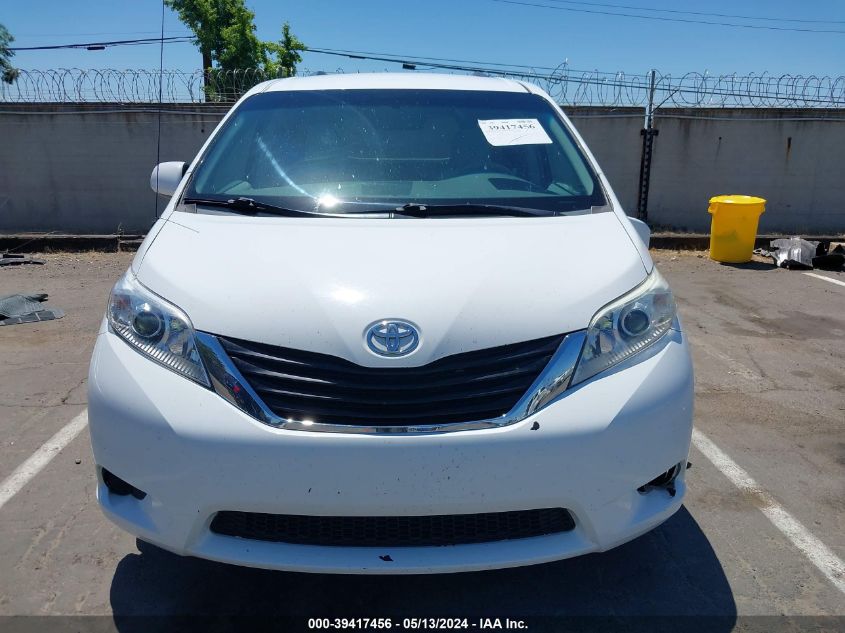 2011 Toyota Sienna Le V6 VIN: 5TDKK3DC4BS020714 Lot: 39417456