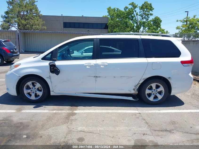 2011 Toyota Sienna Le V6 VIN: 5TDKK3DC4BS020714 Lot: 39417456