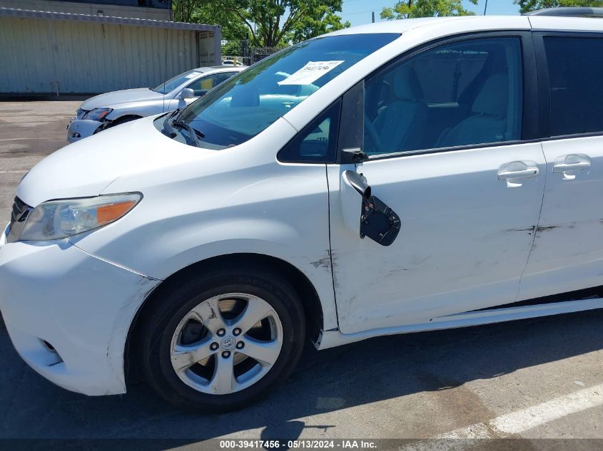 2011 Toyota Sienna Le V6 VIN: 5TDKK3DC4BS020714 Lot: 39417456