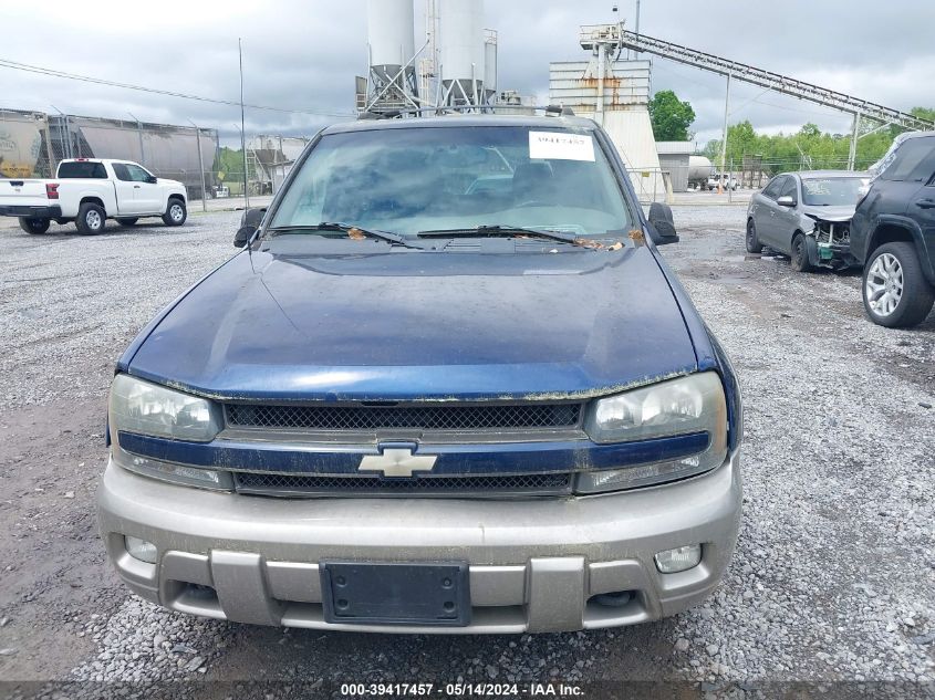 2002 Chevrolet Trailblazer Ltz VIN: 1GNDT13S222296150 Lot: 39417457